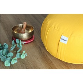 Zafu en kapok bio jaune