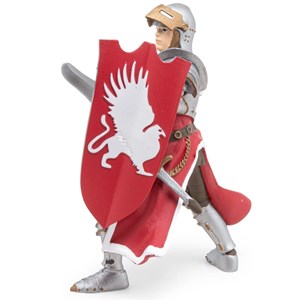 Figurine chevalier griffon