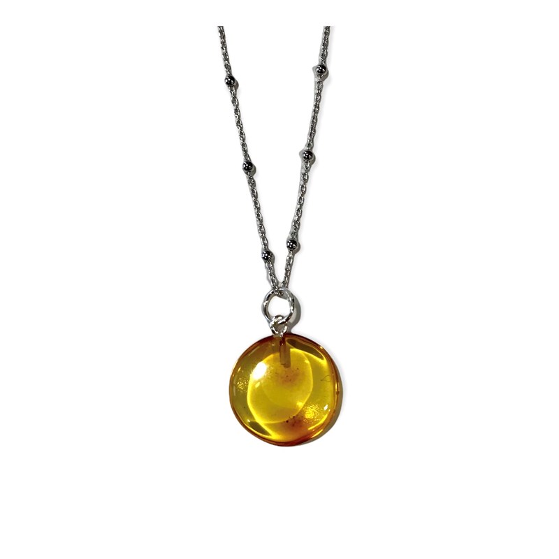 Cocoonme - Collier pastille citron