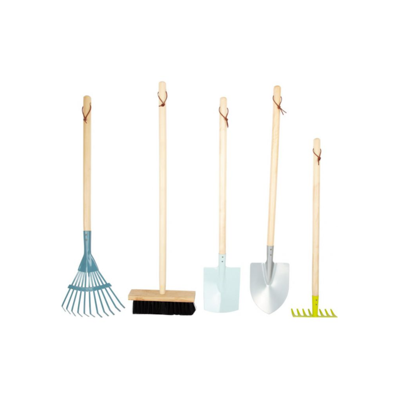 Grand set d'outils de jardin 8 pièces (Legler) - Image 1