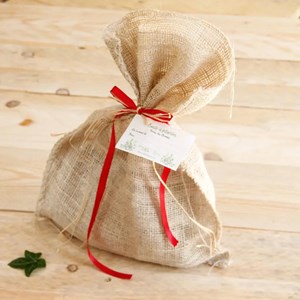 Pochon en toile de jute