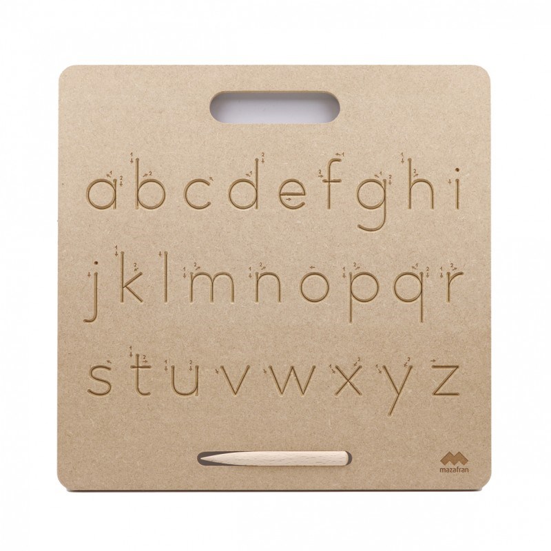 Tablette écriture minuscules scripts mo (Mazafran) - Couverture