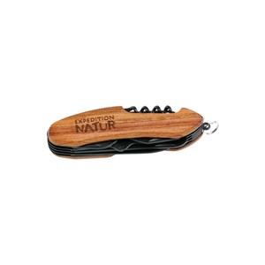 Couteau suisse avec manche en bois