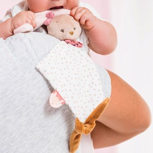 Mini doudou pauline le lapin