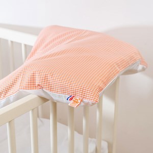 Taie d'oreiller en coton bio blanc