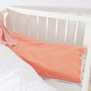 Taie d'oreiller en coton bio blanc