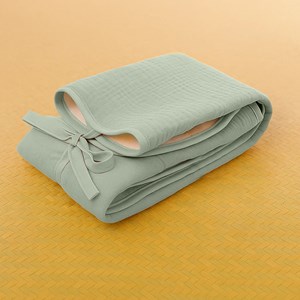 Tapis à langer nomade en coton bio