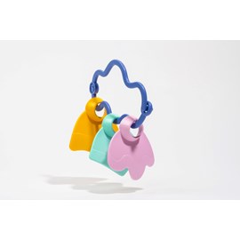 Le rêveur : hochet à manipuler bleu