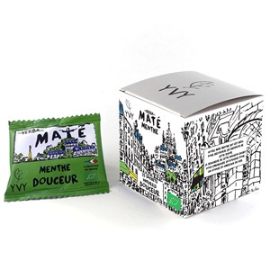 Maté menthe bio - 15 sachets naturels
