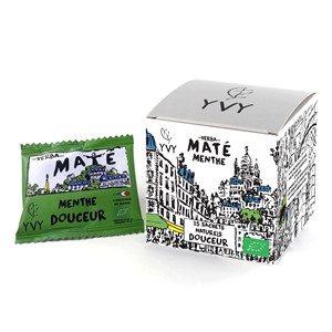 Maté menthe bio - 15 sachets naturels