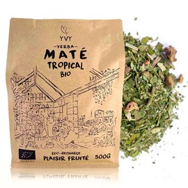 Maté tropical bio - eco recharge 500g