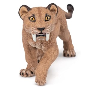 Figurine jeune smilodon