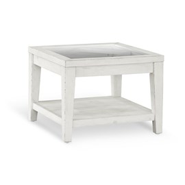 Table de chevet bois blanc - sélisa