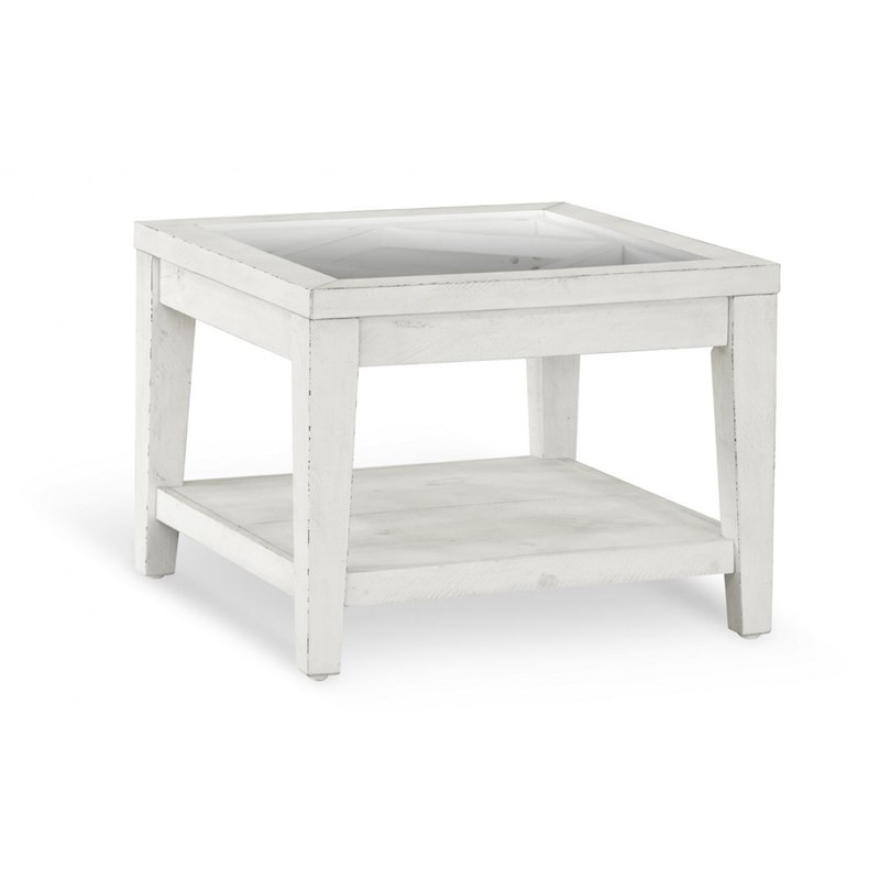 Table de chevet bois blanc - sélisa