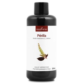 Huile de périlla bio - 200ml - fraîcheur garantie oxycert® - vierge & de 1?? pre