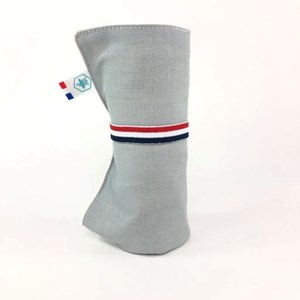 Serviette de table bio gris nuage