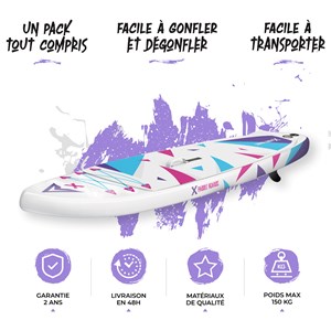 Paddle gonflable x-fun