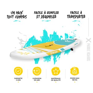 Paddle gonflable x-3