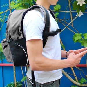 Sac à dos feather gris gravipack