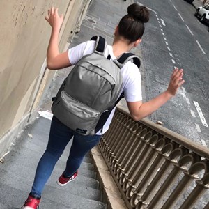Sac à dos feather plus gris gravipack