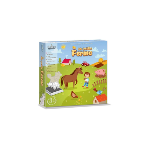 Crea Lign - Coffret tampons ma ferme