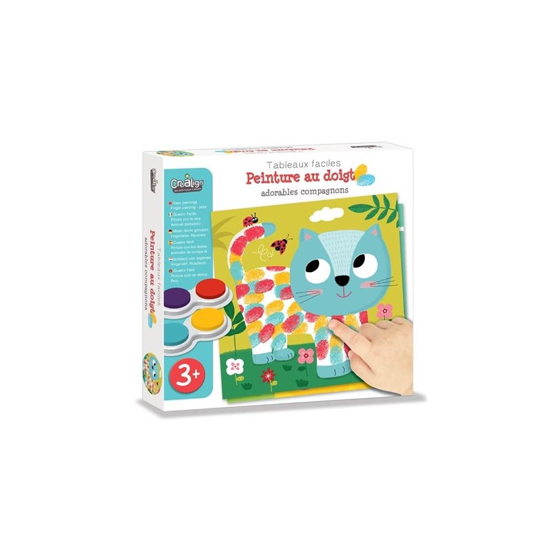 Peinture au doigt les compagnons