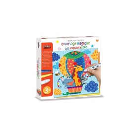 Coloriage magique les exploracolo