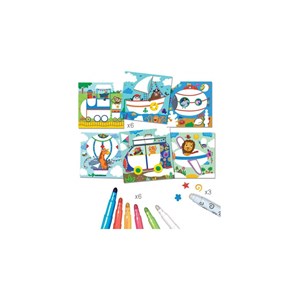 Coloriage magique les exploracolo