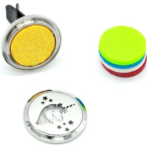 Diffuseur voiture clip'arôme licorne