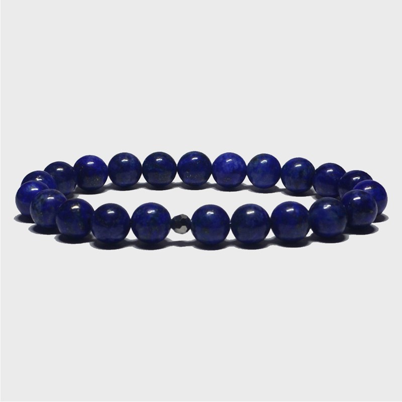 Mâle Fringué - Bracelet homme lapis lazuli