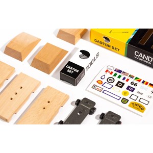 Diy castor set candylab