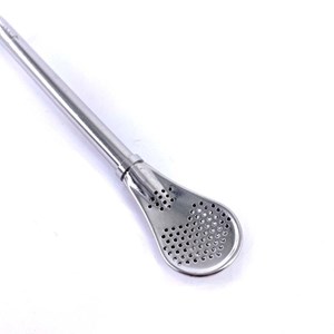 Bombilla à maté classique -  inox