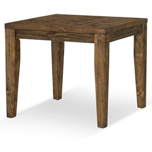 Table à manger 2 places bois marron -