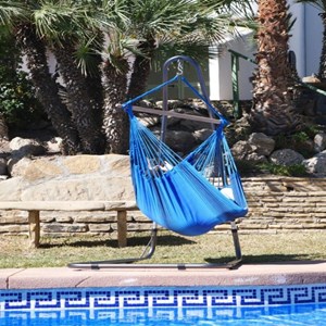 Hamac chaise azur xl + support soledad