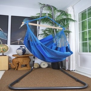 Hamac chaise azur xl + support soledad