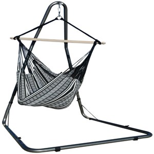 Hamac chaise poligono noir xl support so