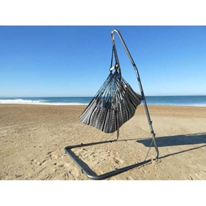 Hamac chaise poligono noir xl support so