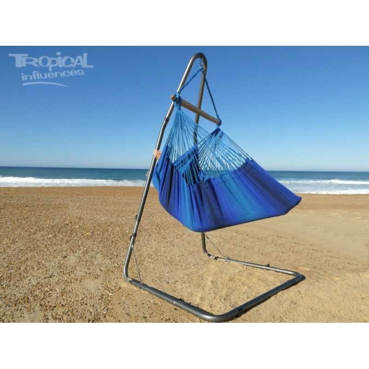 Hamac chaise azur xxl + support soledad