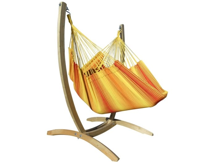 Hamac chaise avec support Paquito 3 Gris XL