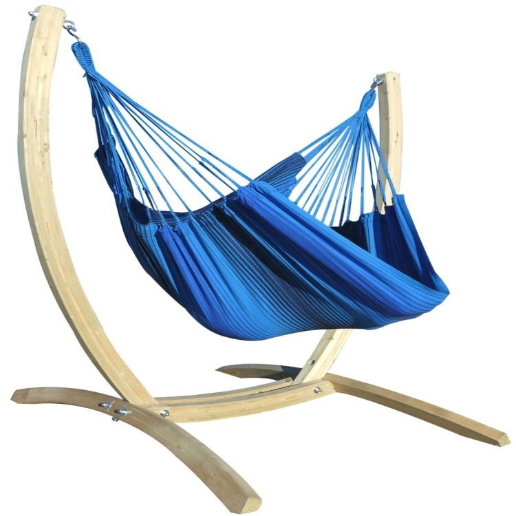 Tropical Influences - Support paquito avec hamac-chaise azur x