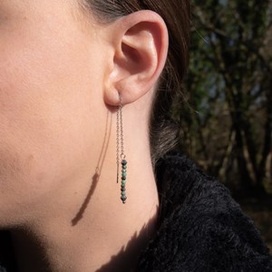 Parure lumia en pierres turquoise