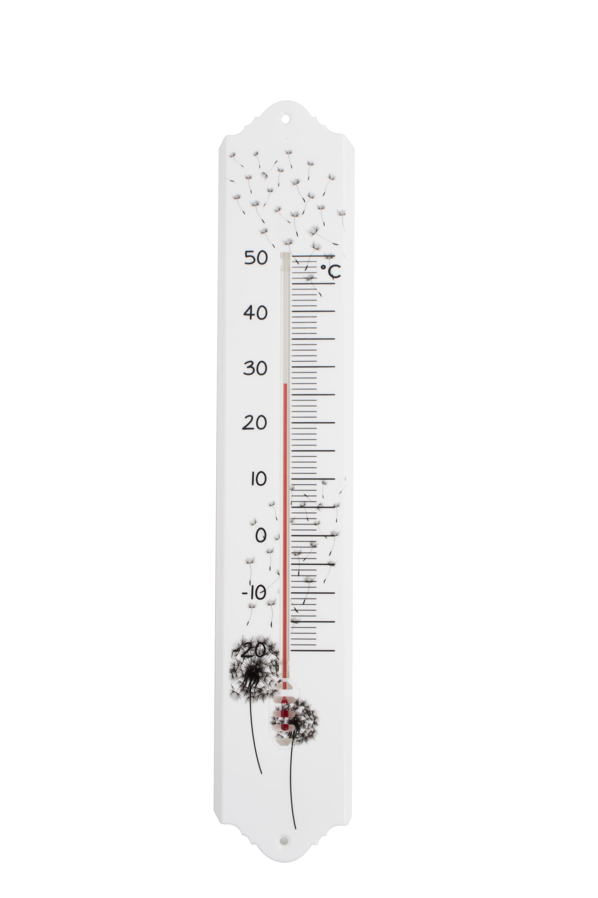 Yeeda Thermomètre d'extérieur analogique, la température pour jardin  domestique, thermomètre décoratif vintage pour terrasse, maison, serre,  jardin