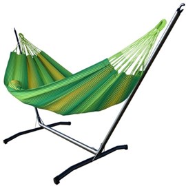 Hamac avec support inka xl - soleil vert