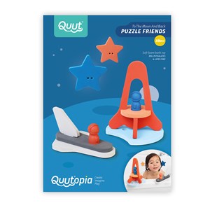 Puzzle de bain - cap sur la lune
