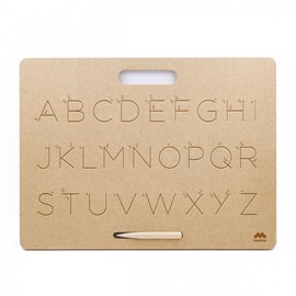 Tablette écriture majuscules scripts mo