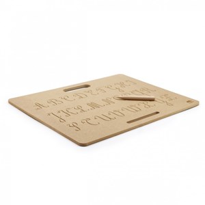 Tablette écriture majuscules cursives m
