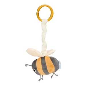 Peluche abeille vibrante à suspendre