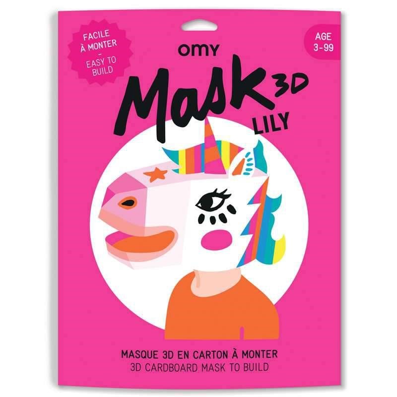 OMY - Masque 3d  licorne  lily  omy