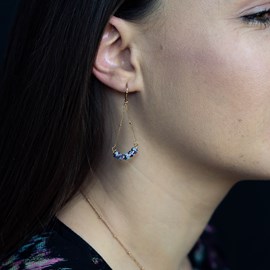 Boucles d'oreilles piana jaspe