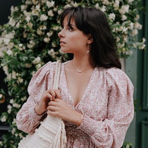 Boucles d'oreilles piana howlite